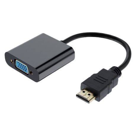 HDMI to VGA Adapter (Male to Female) 1080P for Computer, Desktop, Laptop, PC