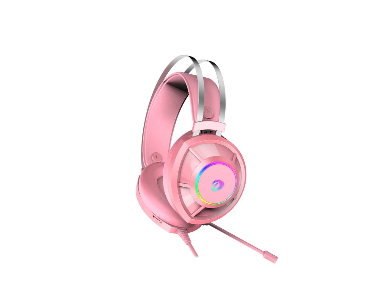 Pink Gaming Combo Headset/Case/Mouse