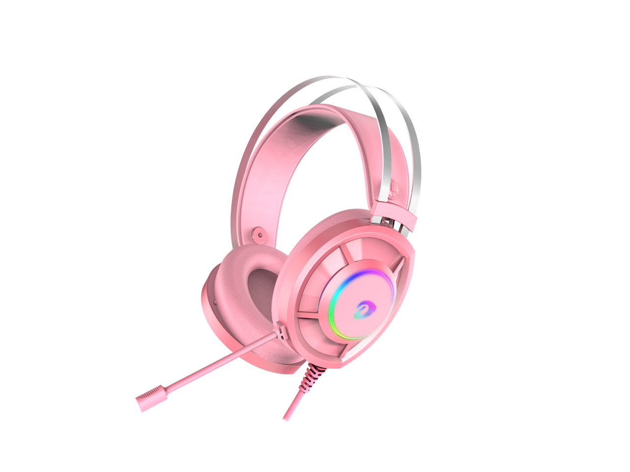 Pink Gaming Combo Headset/Case/Mouse