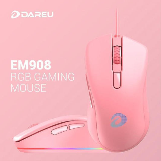 Dareu Victor EM908 Pink Gaming Mouse