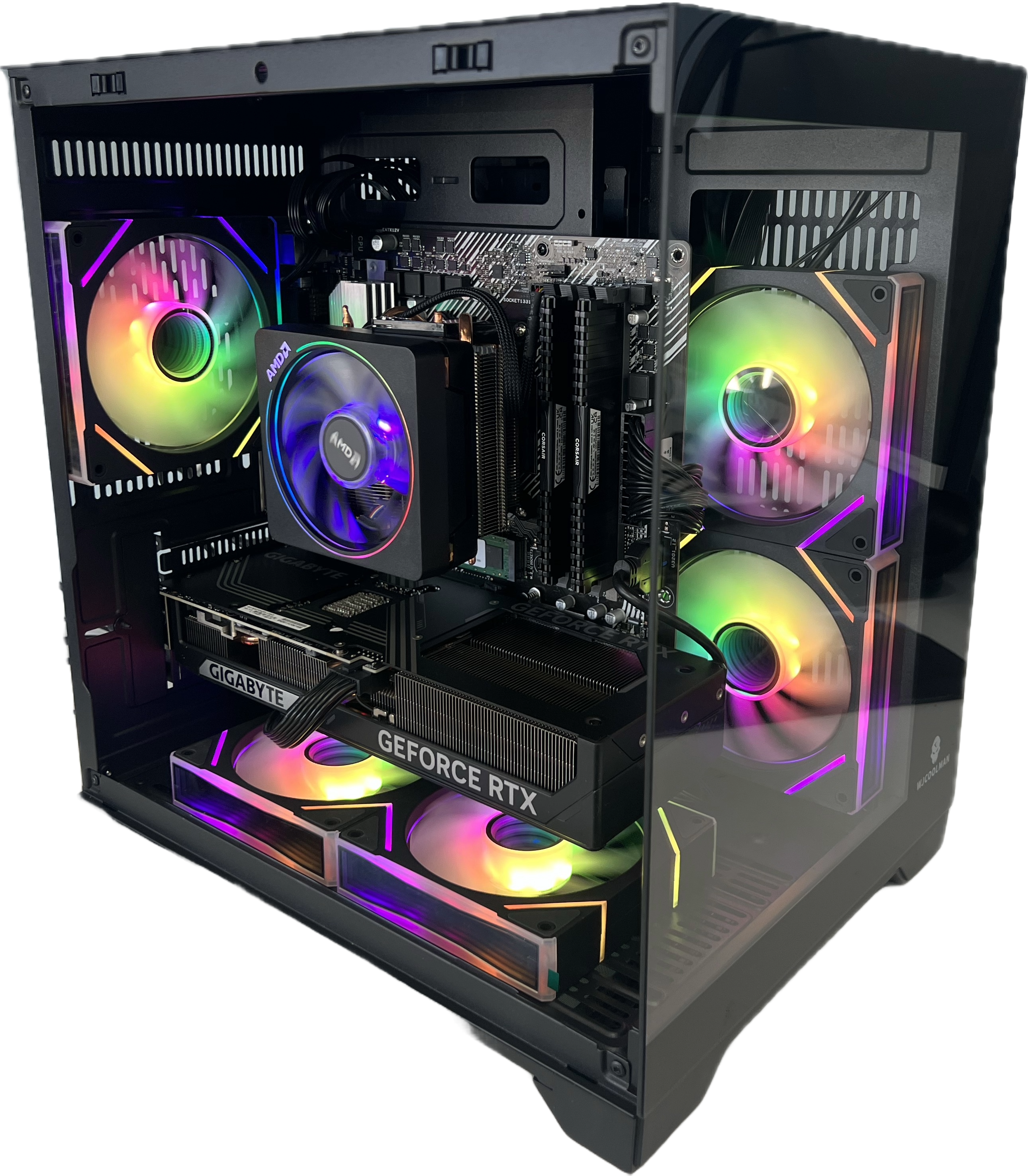 Customized Ryzen 7-5800XT GAMING PC