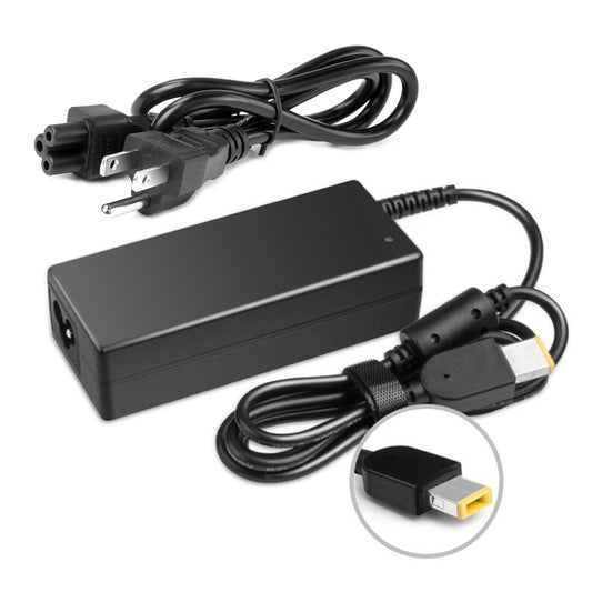 Laptop Charger 65W 20V 3.25A Power Supply Rectangle USB AC Adapter for Lenovo ThinkPad Edge E431 E531 11e L440 L540 S431