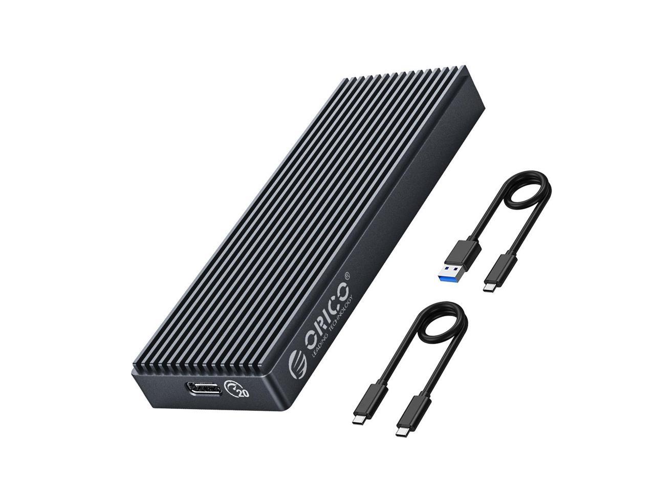 ORICO M.2 NVMe SSD Case 20Gbps Aluminum M.2 NVMe SSD Hard Drive Enclosure